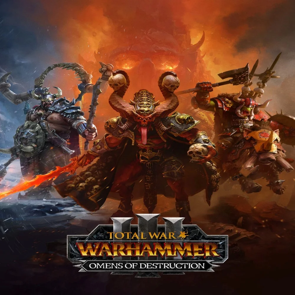 TW WARHAMMER III Omens of Destruction 3в1 КЛЮЧ РФ+МИР