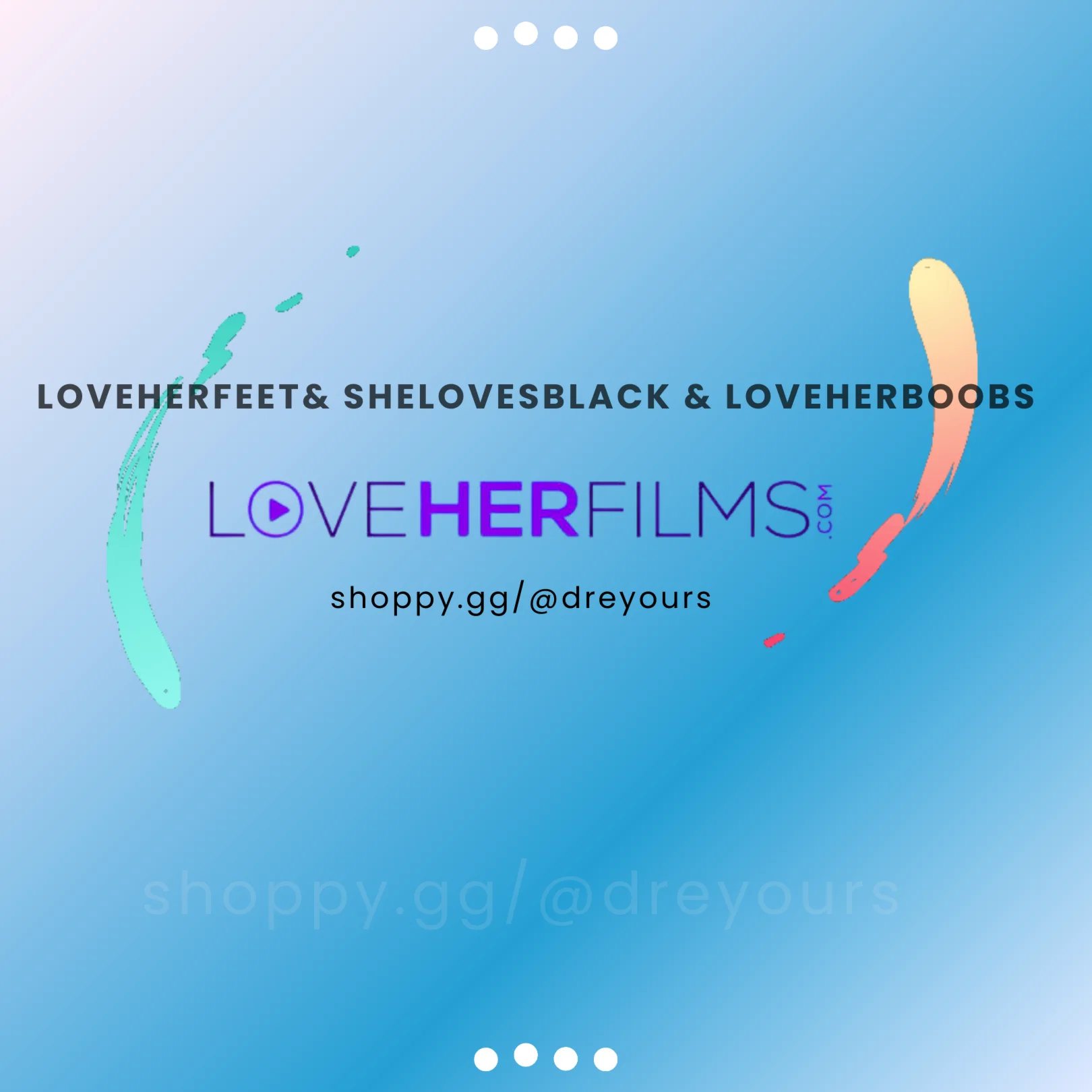 Loveherfilms &amp LoveHerFeet &ampSheLovesBlack &amp LoveHerBoob