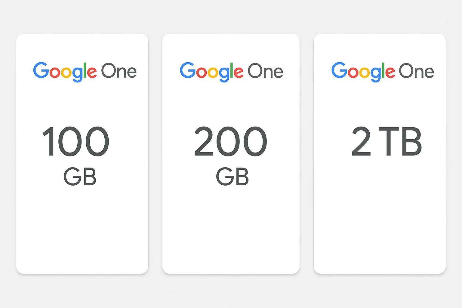GOOGLE ONE 100 ГБ/200 ГБ /2 ТБ ОБНОВИТЕ ВАШ АККАУНТ
