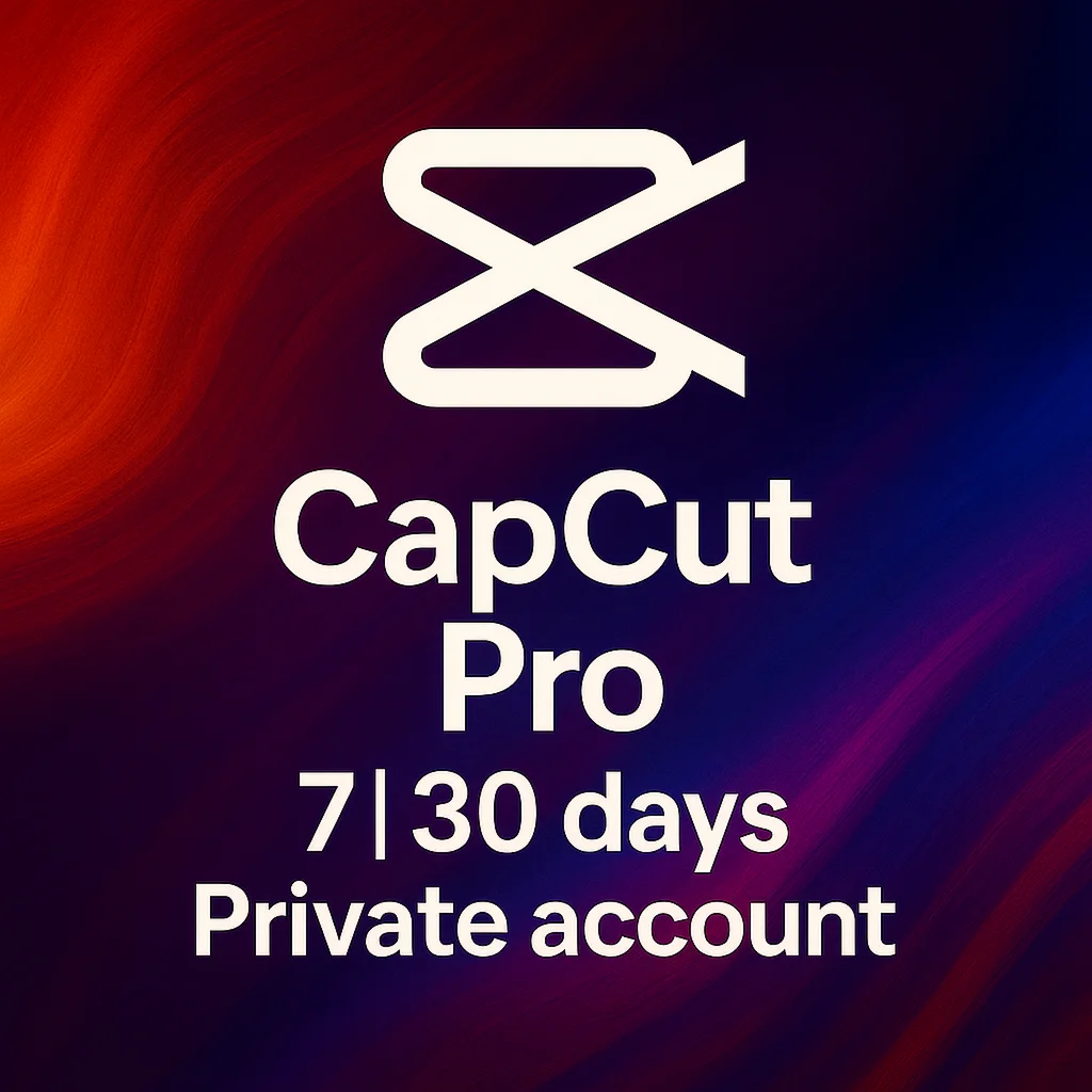 CAPCUT PRO 7-30 ДНЕЙ ЧАСТНЫЙ