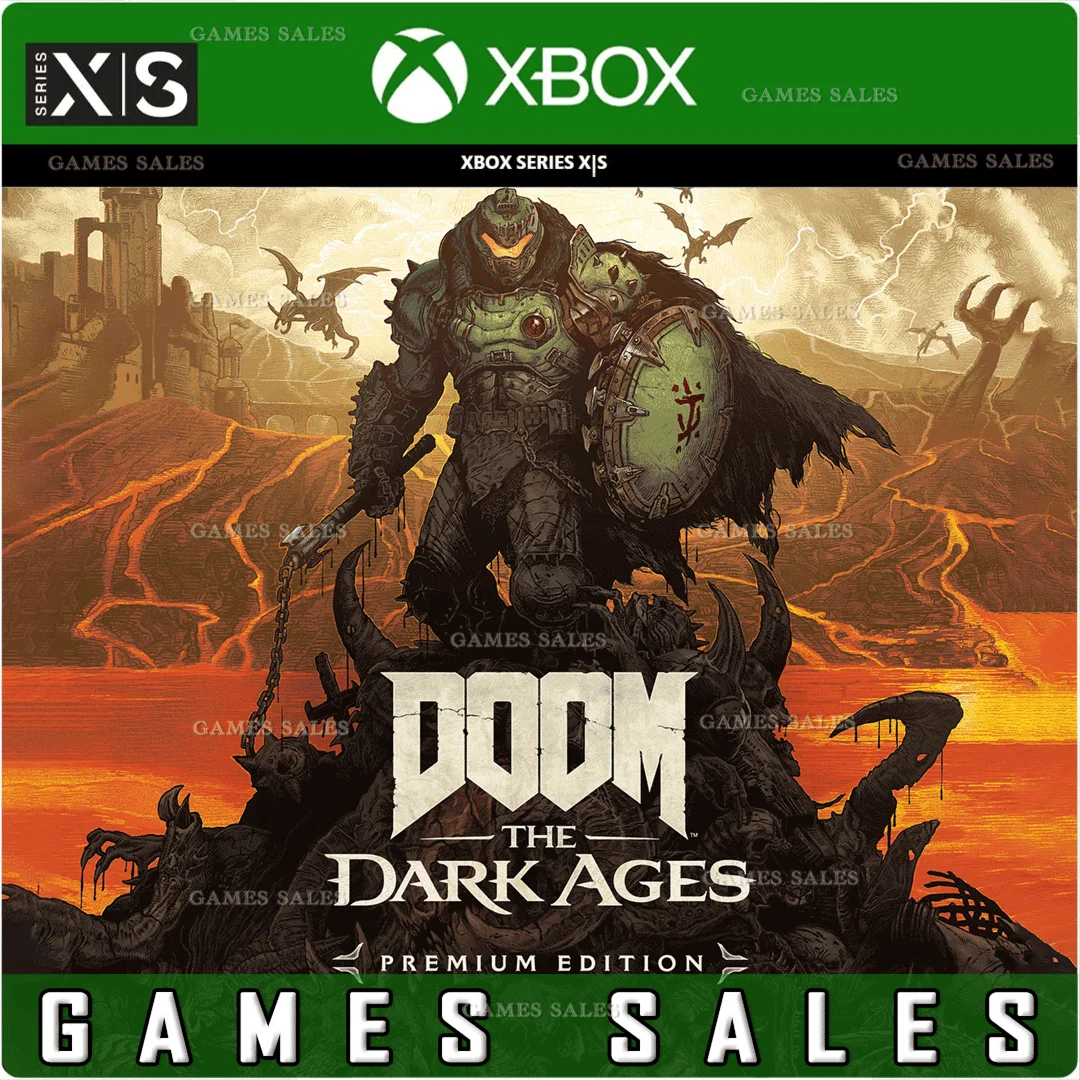 DOOM: THE DARK AGES PREMIUM EDITIONXBOXXS+PCКЛЮЧ