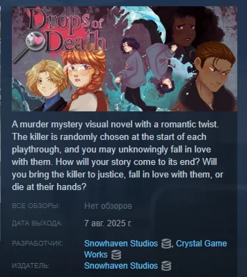 Drops of Death АВТОДОСТАВКА STEAM РОССИЯ
