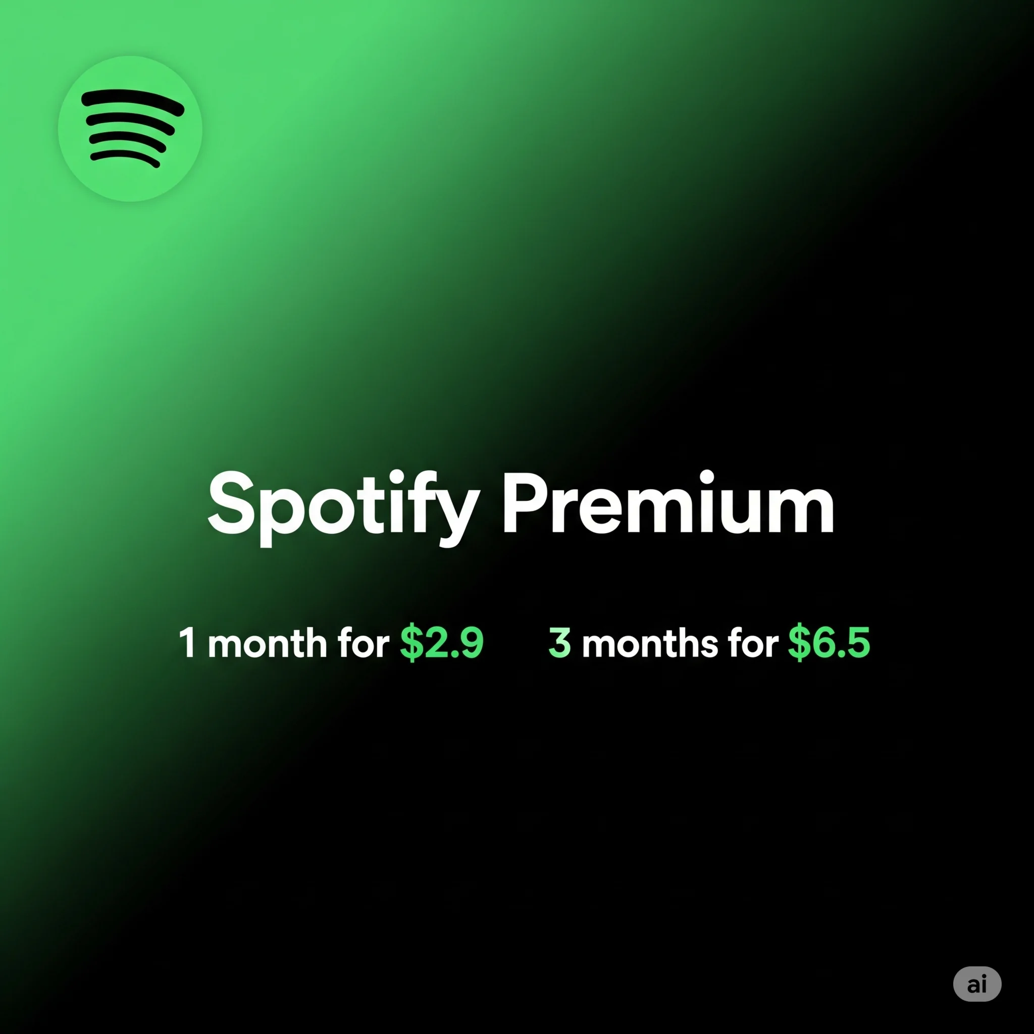 SPOTIFY PREMIUM 112 месяцев Весь мир
