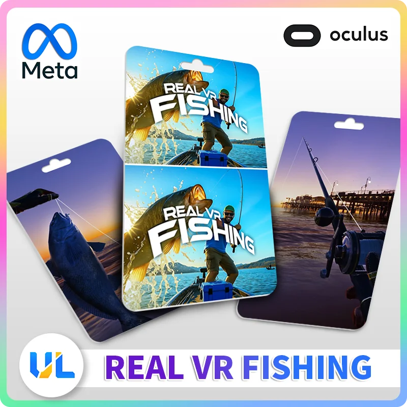 Real VR Fishing Oculus Quest 1/2/3/Pro Ключ Meta