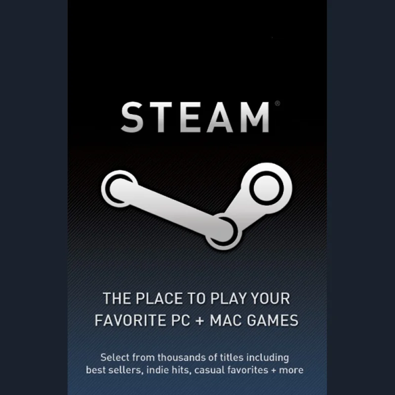 24/7 АВТО Steam Wallet 5 USD Подарочная карта