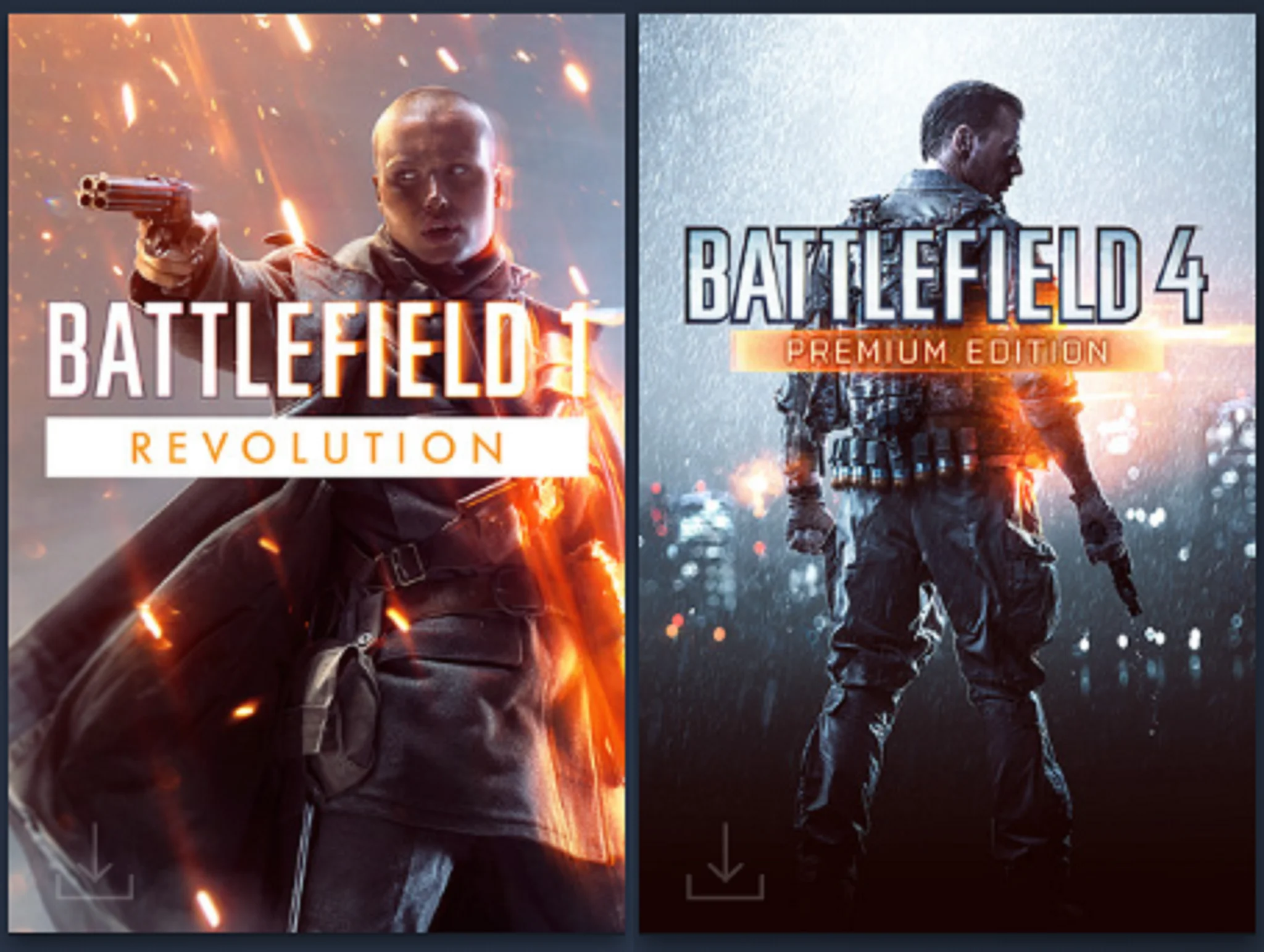 BF 1 DLC REVOLUTION + BF 4 Premium СМЕНА ДАННЫХ