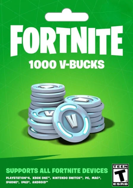 Ключ Fortnite - 1000 V-Bucks Код Epic Games