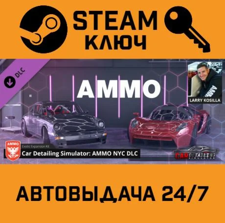 Car Detailing Simulator - AMMO NYC DLC STEAM-ключ G