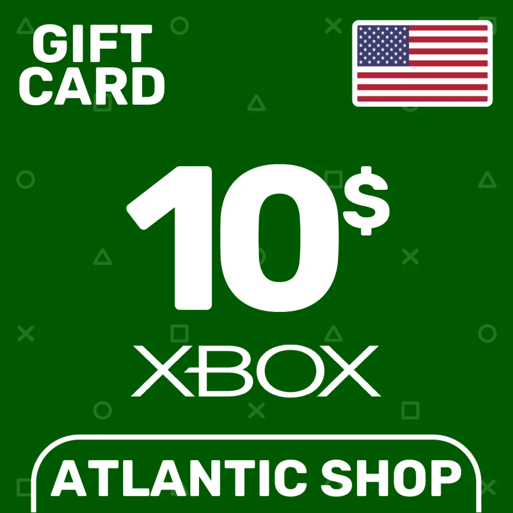 Карта Пополнения Xbox 10 USD США