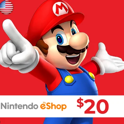 NINTENDO ESHOP CARD 20 USD USA