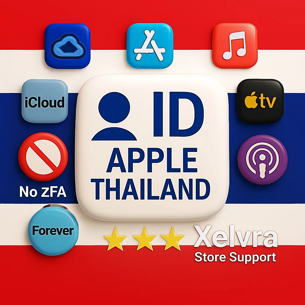 Apple ID Таиланд Навсегда Без 2FA Мгновенно