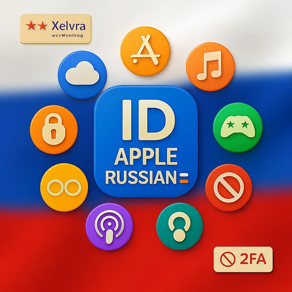 Apple ID Россия Навсегда Без 2FA Мгновенно
