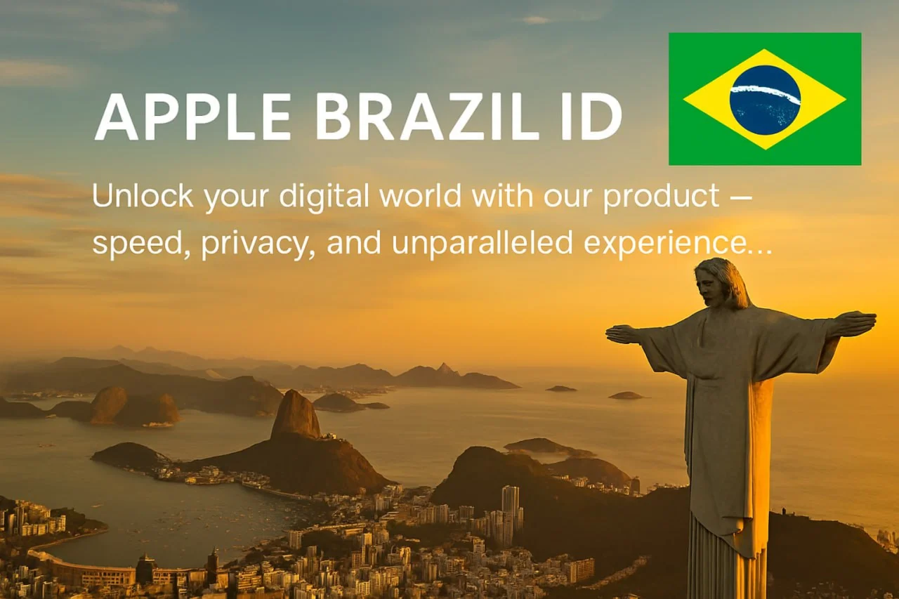 Apple ID Бразилия Без 2FA Полный доступ