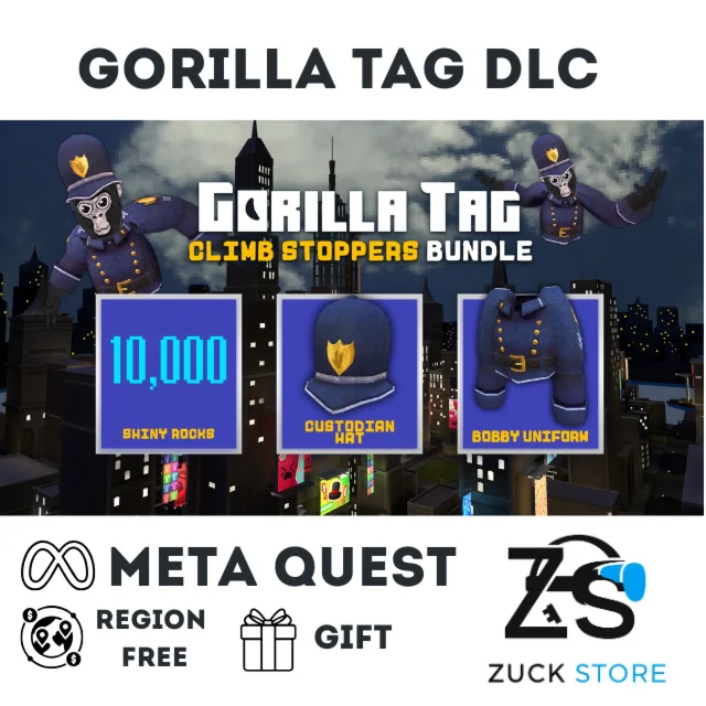 DLC для Gorilla Tag - Climb Stoppers Pack