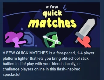 A Few Quick Matches АВТОДОСТАВКА STEAM РОССИЯ