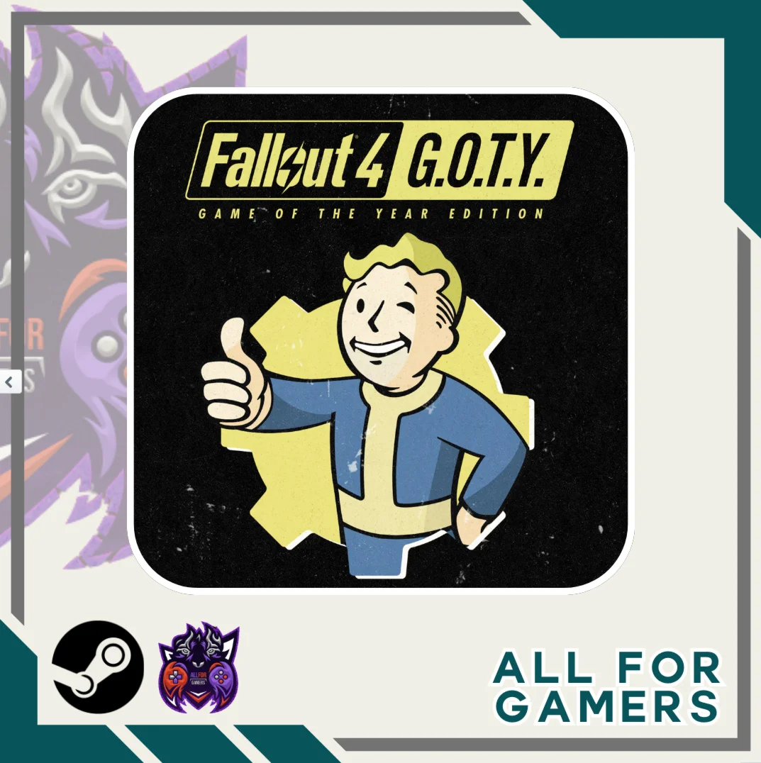 Fallout 4 GOTY КЛЮЧ Steam РУ/СНГ