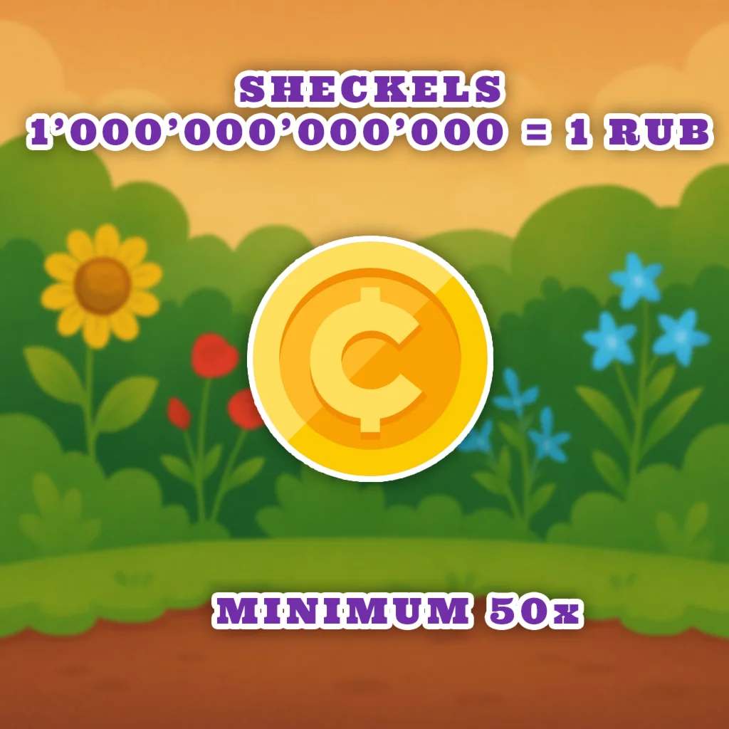 ШЕКЕЛИ МИНИМУМ 50x 1000000000000 = 1 РУБЛЬ