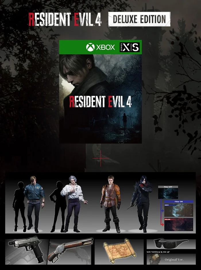 Resident Evil 4 REMAKE GOLD 2023 XBOX SERIES XS