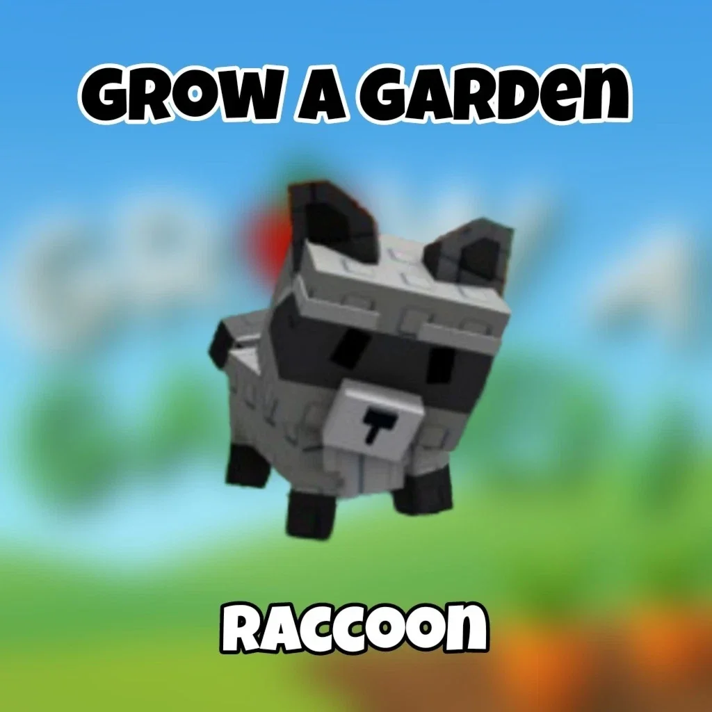 Grow a Garden &gt Енот Питомец