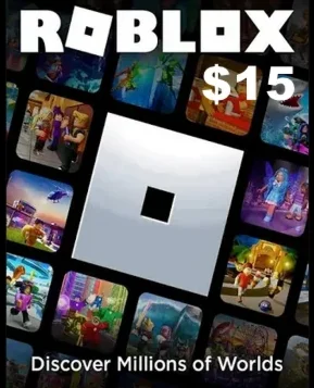 24/7 АВТО Подарочная карта Roblox на 15 USD Глобальн