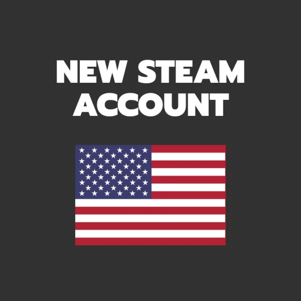 STEAM США новый аккаунт