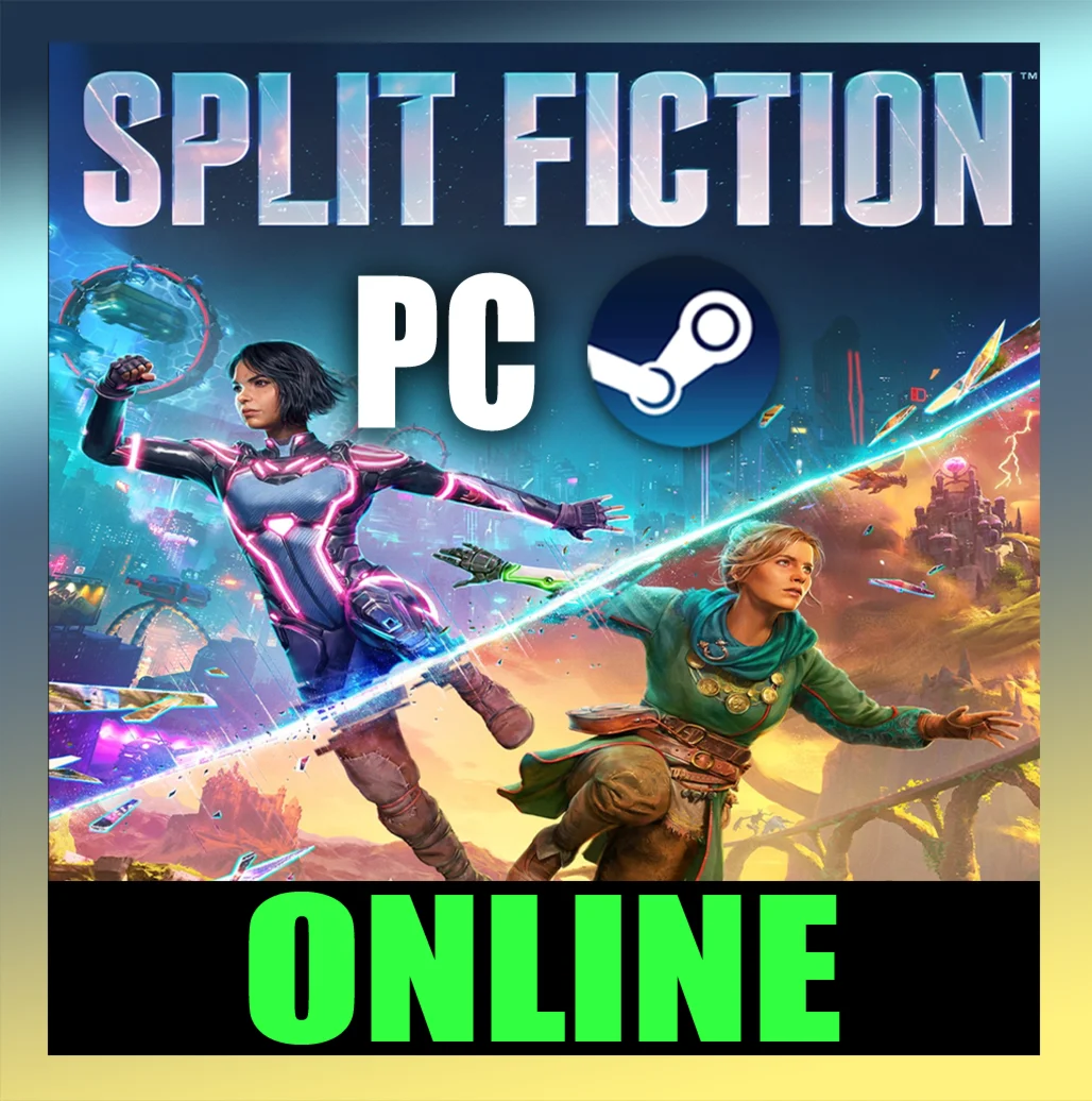 SPLIT FICTION ОНЛАЙНИГРАЙТЕ ВДВОМSTEAM АККАУНТ