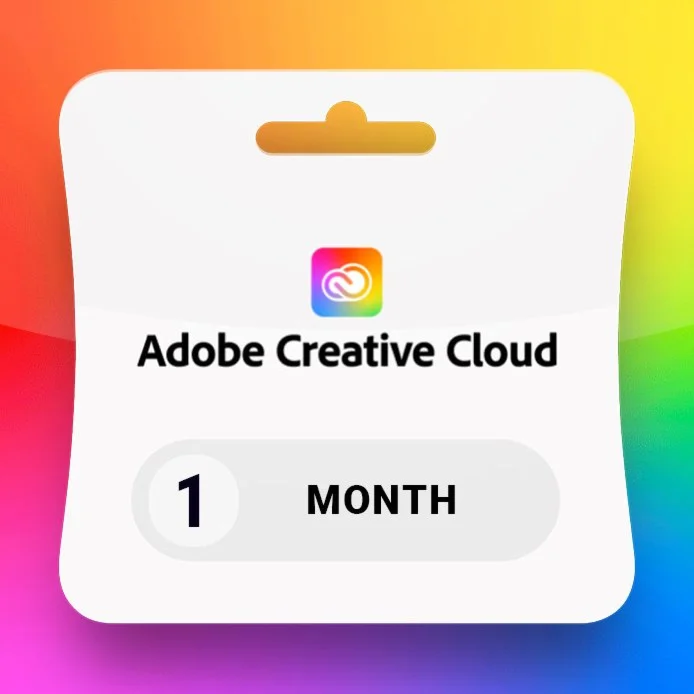 Adobe Creative Cloud 1 Month Code Redeem GLOBAL