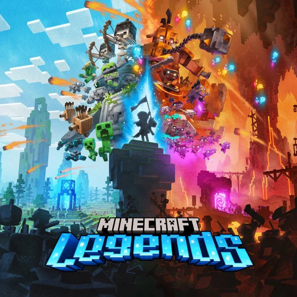 Minecraft Legends on PS4 and PS5 п2 п3