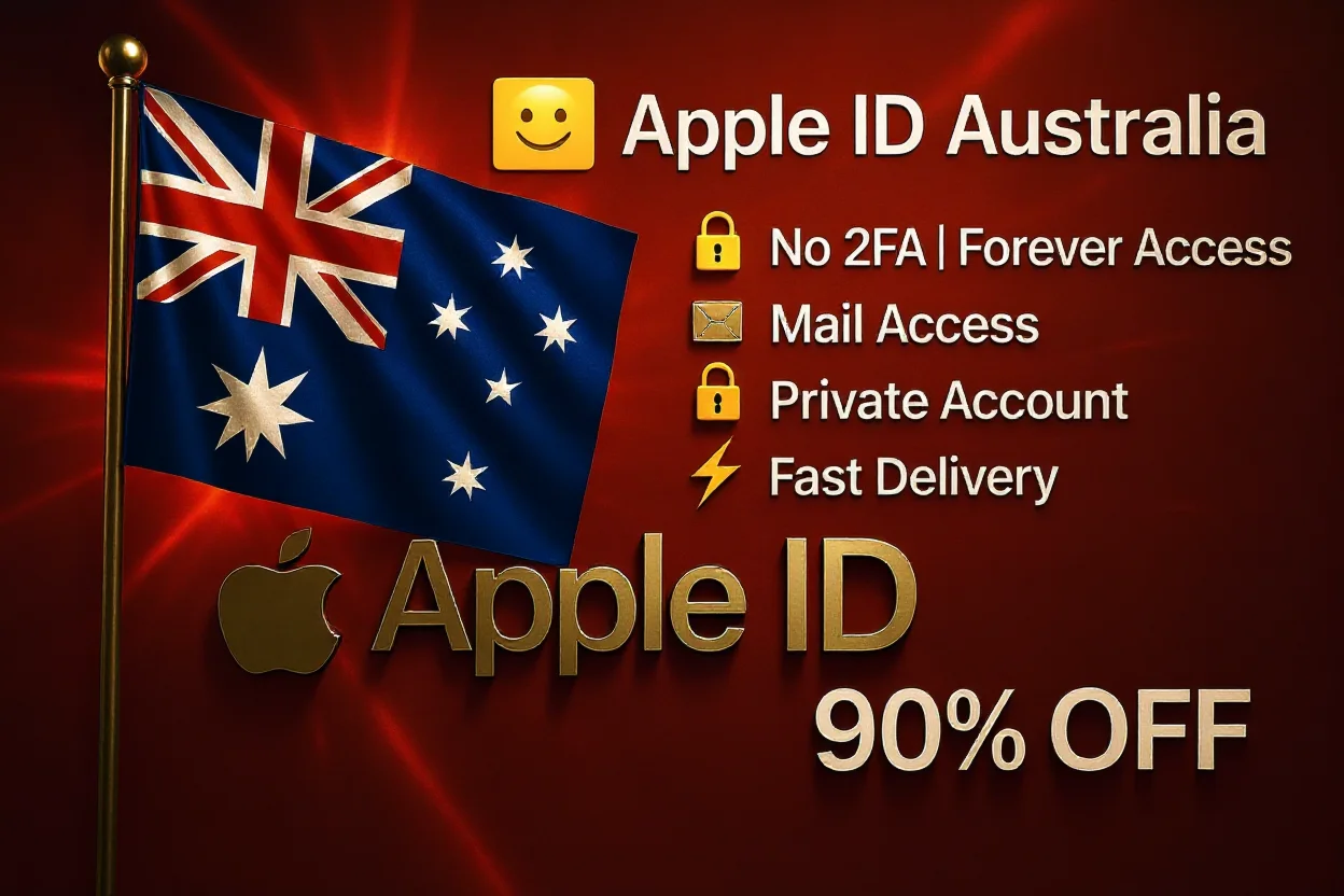 Apple ID Австралия Навсегда Без 2FA