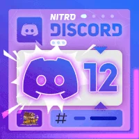 DISCORD NITRO CLASSIC 12 МЕСЯЦЕВGIFT1 ГОД ПОДАРОК