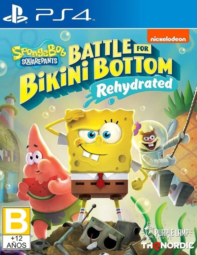 SpongeBob SquarePants PS4 Аренда 5 дней