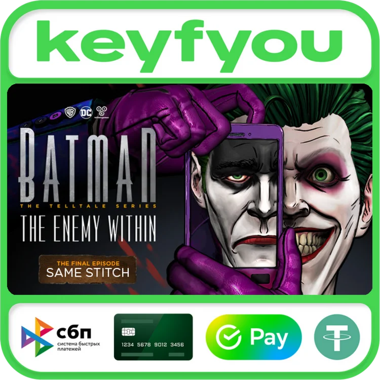 Batman: The Enemy Within The Telltale Series STEAM КЛЮЧ
