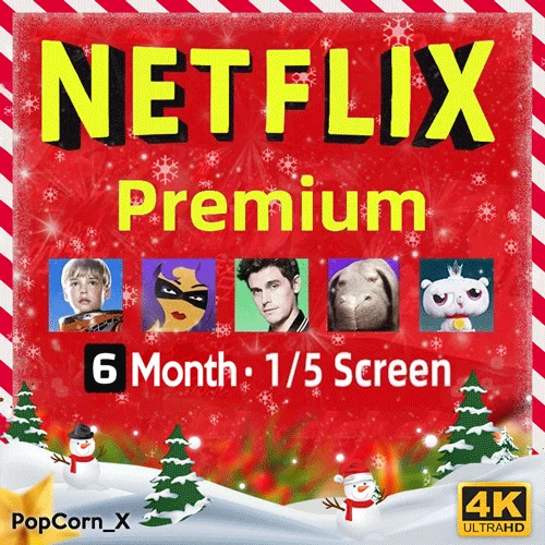 NETFLIX Premium 6 МЕСЯЦА 4K 5 Экранов Гарантия
