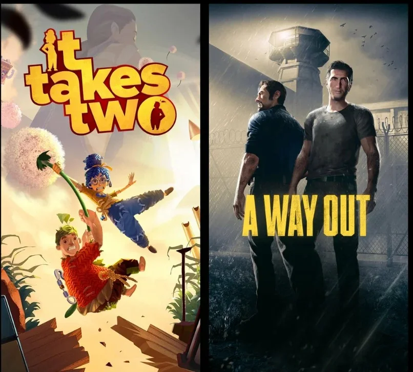 A Way Out+it Takes TwoPS4/PS5/RUS Аренда 30 дней