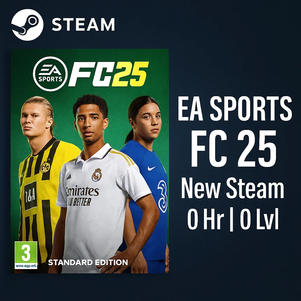 EA SPORTS FC 25 Новый Steam 0 часов Полный доступ
