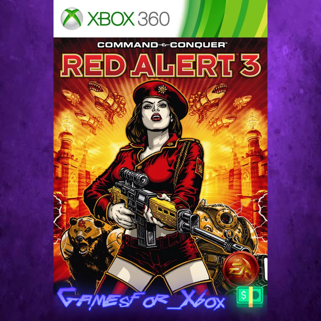 Command &amp Conquer Red Alert 3 XBOX