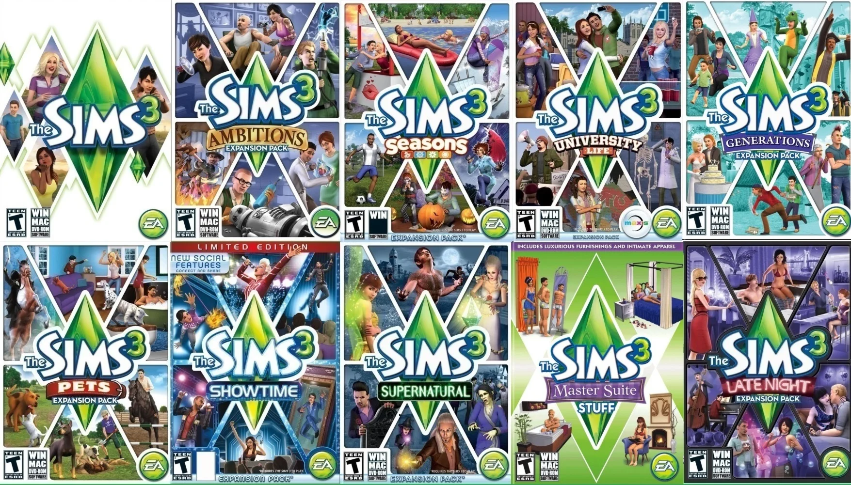 The Sims 3 + Все Дополнения I EA App I ПК/Мак