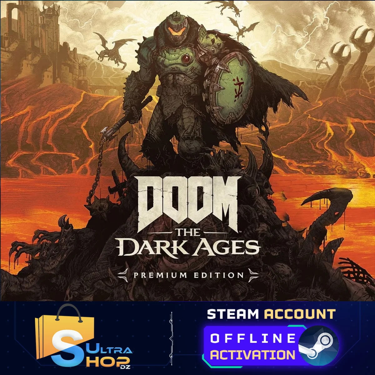 DOOM: The Dark Ages Premium Edition - Steam Offline