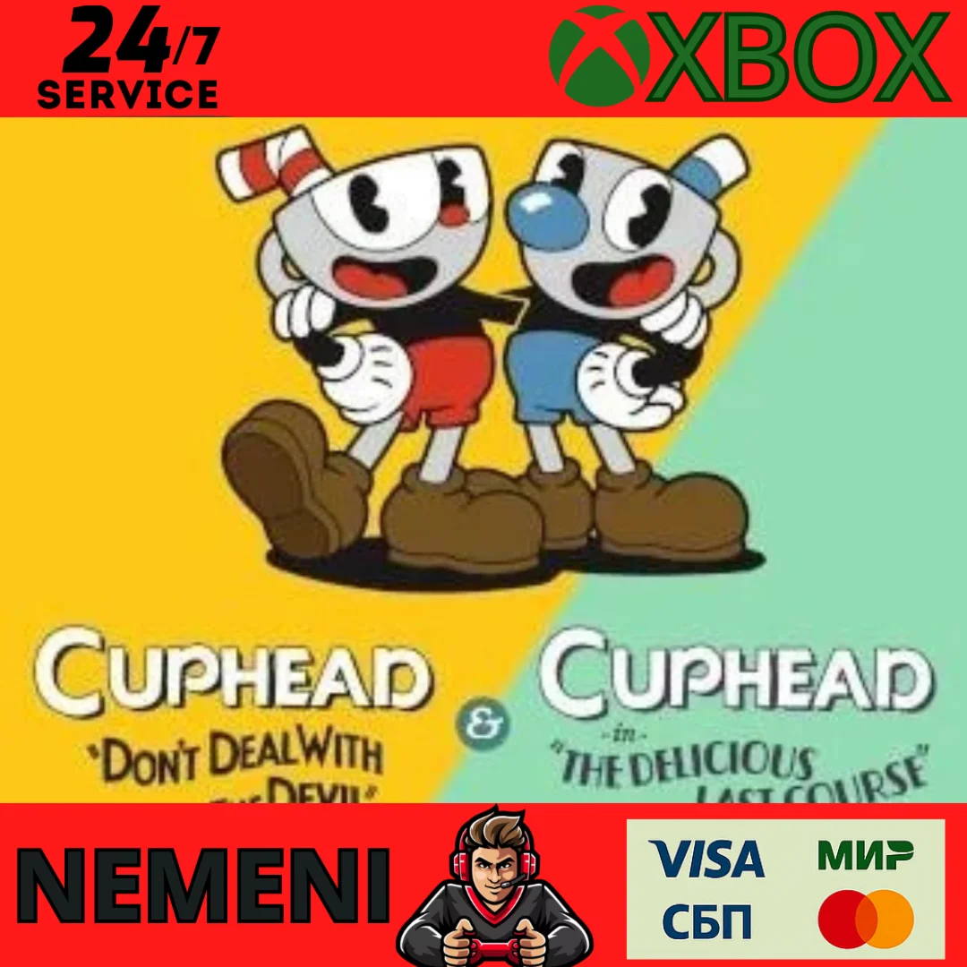 Cuphead &amp The Delicious Last Course Xbox One XS ключ
