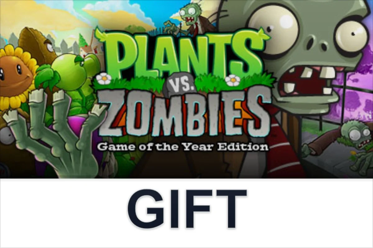 Plants vs Zombies GOTY Edition Подарок Steam регион