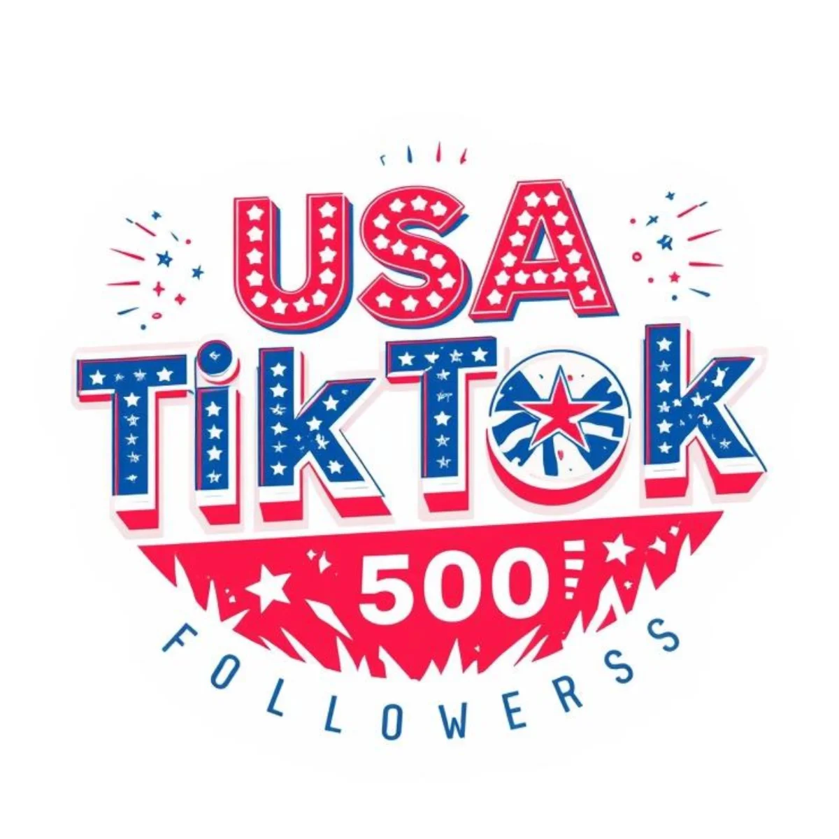 TikTok I США IP I 500 подписчиков