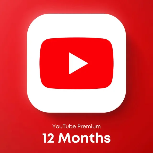 YOUTUBE PREMIUM 12 MONTHS INDIVIDUAL