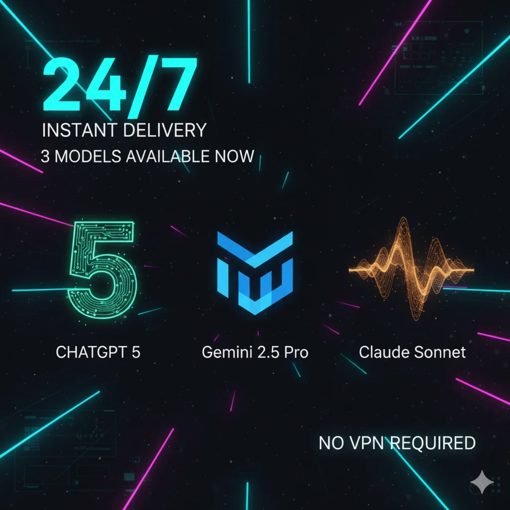 ChatGPT 5 Моментальная доставка без VPN