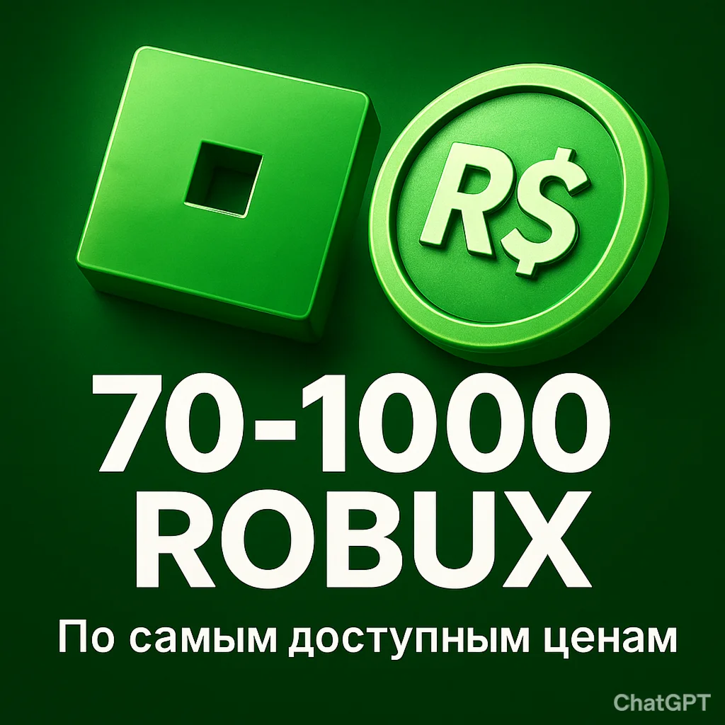 70-1000 РОБАКСОВ - ГАРАНТИРОВАННАЯ ДОСТАВКА - ROBLOX