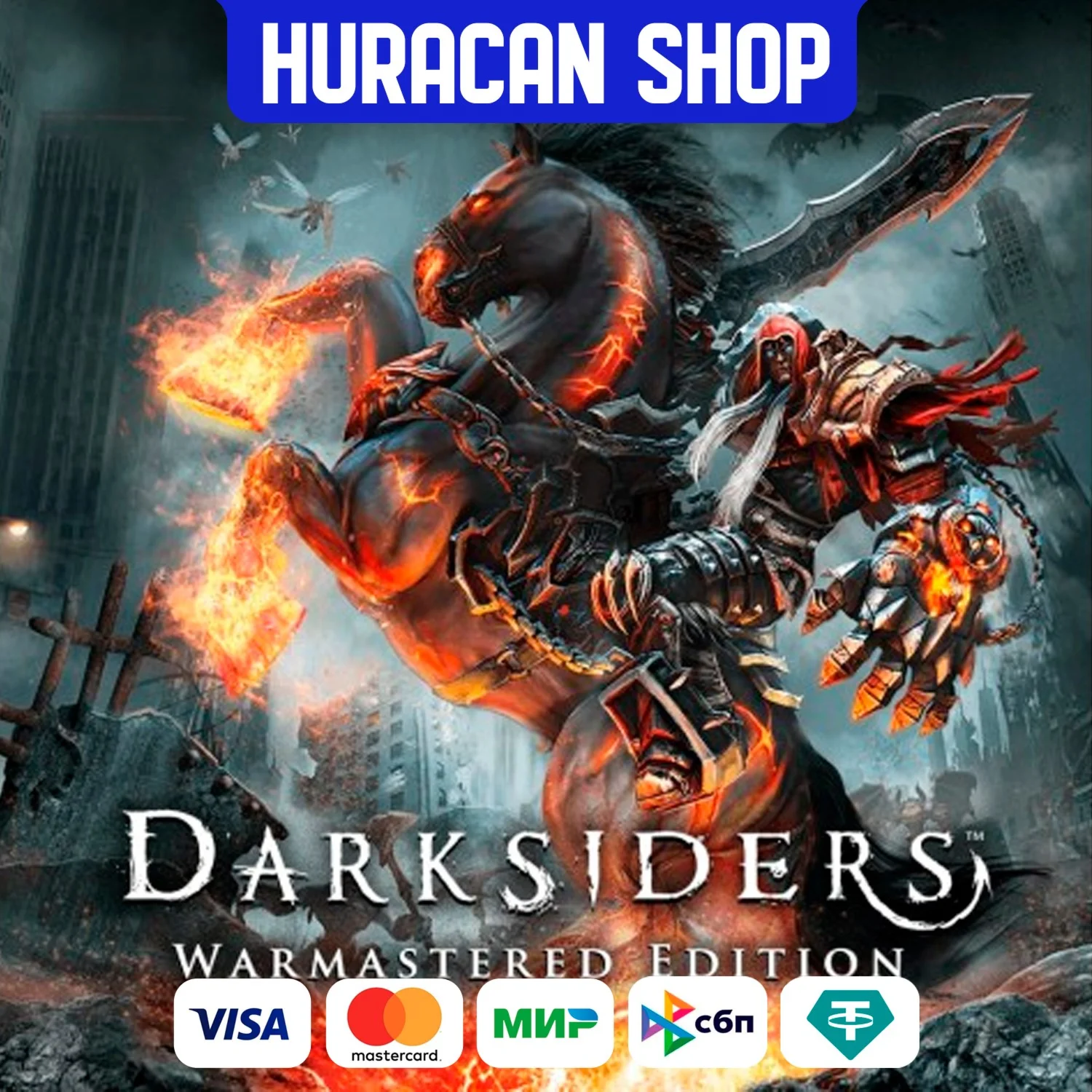 Darksiders Warmastered Edition - Ключ Steam - РФ+СНГ