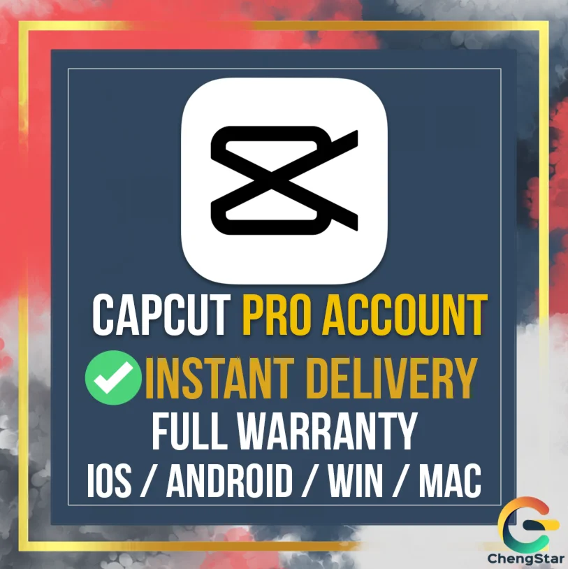 Аккаунт CAPCUT PRO МГНОВЕННАЯ ДОСТАВКА 30/90/365 дней