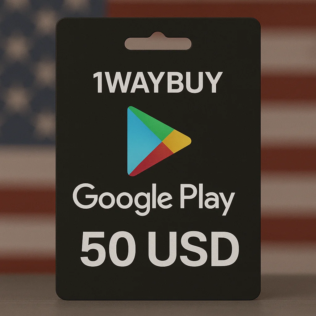 СШАГУГЛ ПЛЕЙ 50 USDПодарочная карта код оплаты