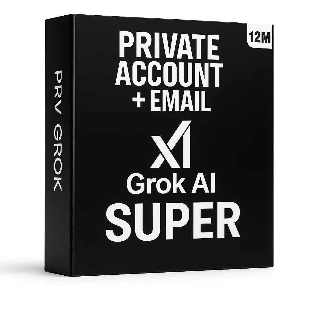 SUPERGROK Подписка на личный аккаунт на 1 год +
