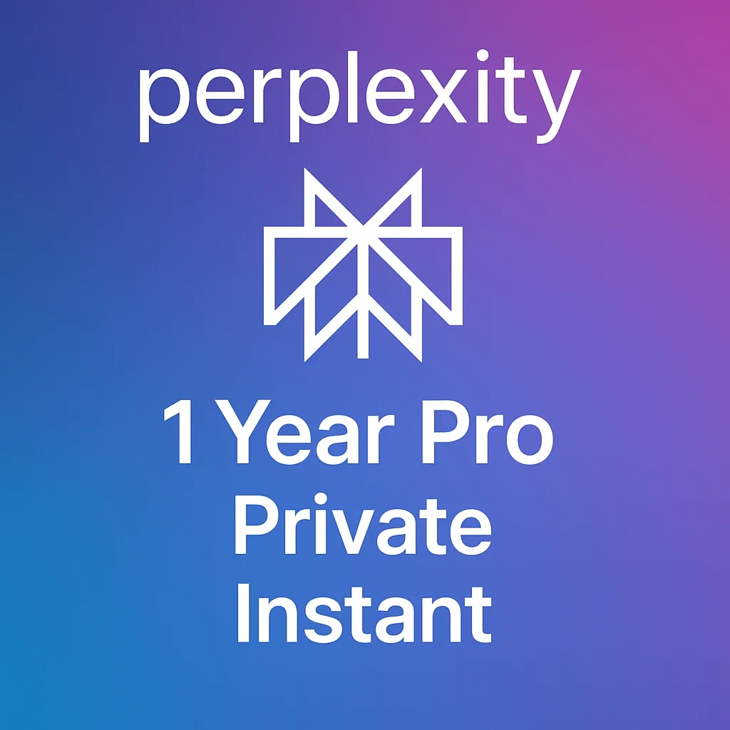 Perplexity AI Pro 1 год Мгновенно Приватный