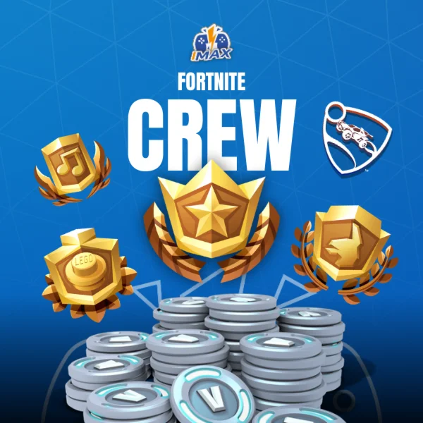 Fortnite Crew Subscription 1M + Battle Pass &amp V-Bucks